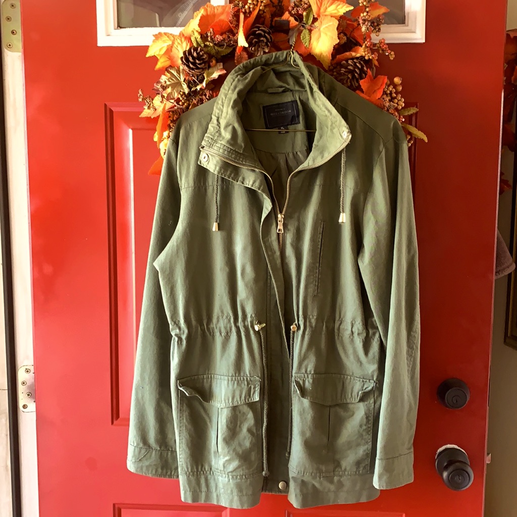 Lightweight Olive Jacket.